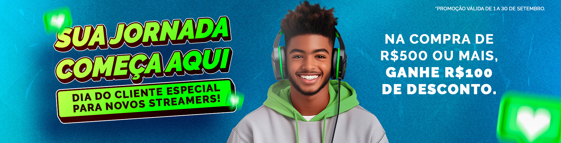 Promoção dia dos pais VIPER PRO GAMER